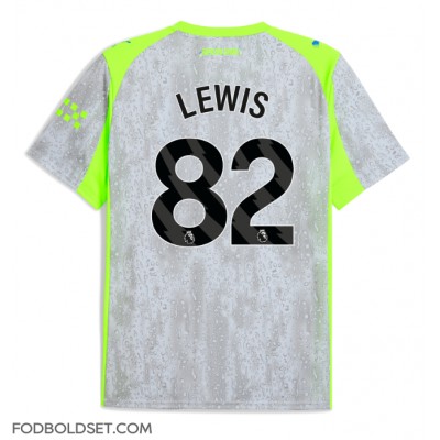 Manchester City Rico Lewis #82 Tredjetrøje 2025-26 Kortærmet Manchester City Rico Lewis #82 Tredjetrøje 2025-26 Kortærmet